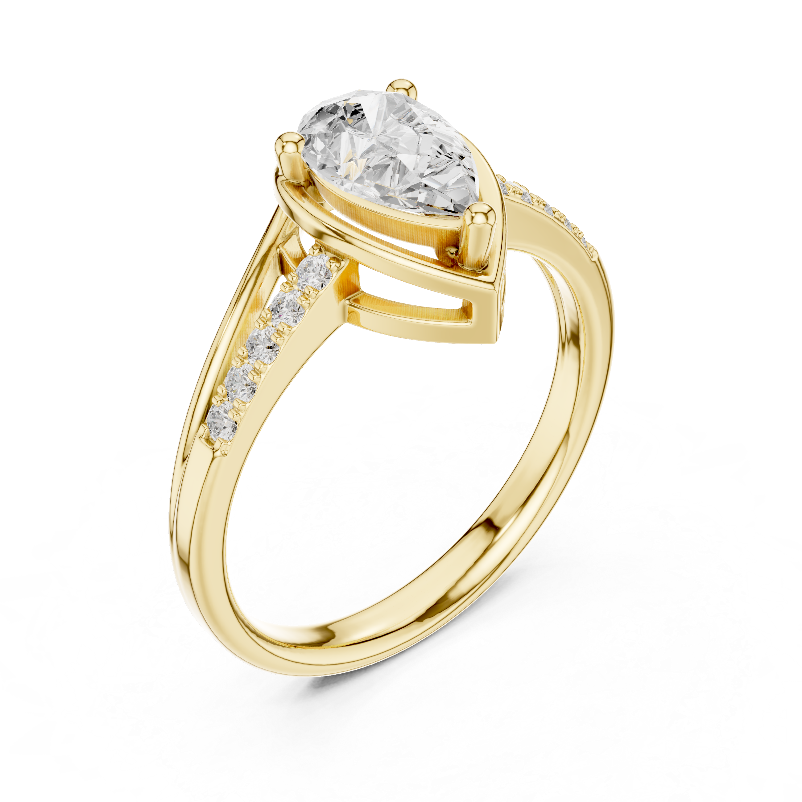 Halo Horizon Lab Grown Diamond Ring