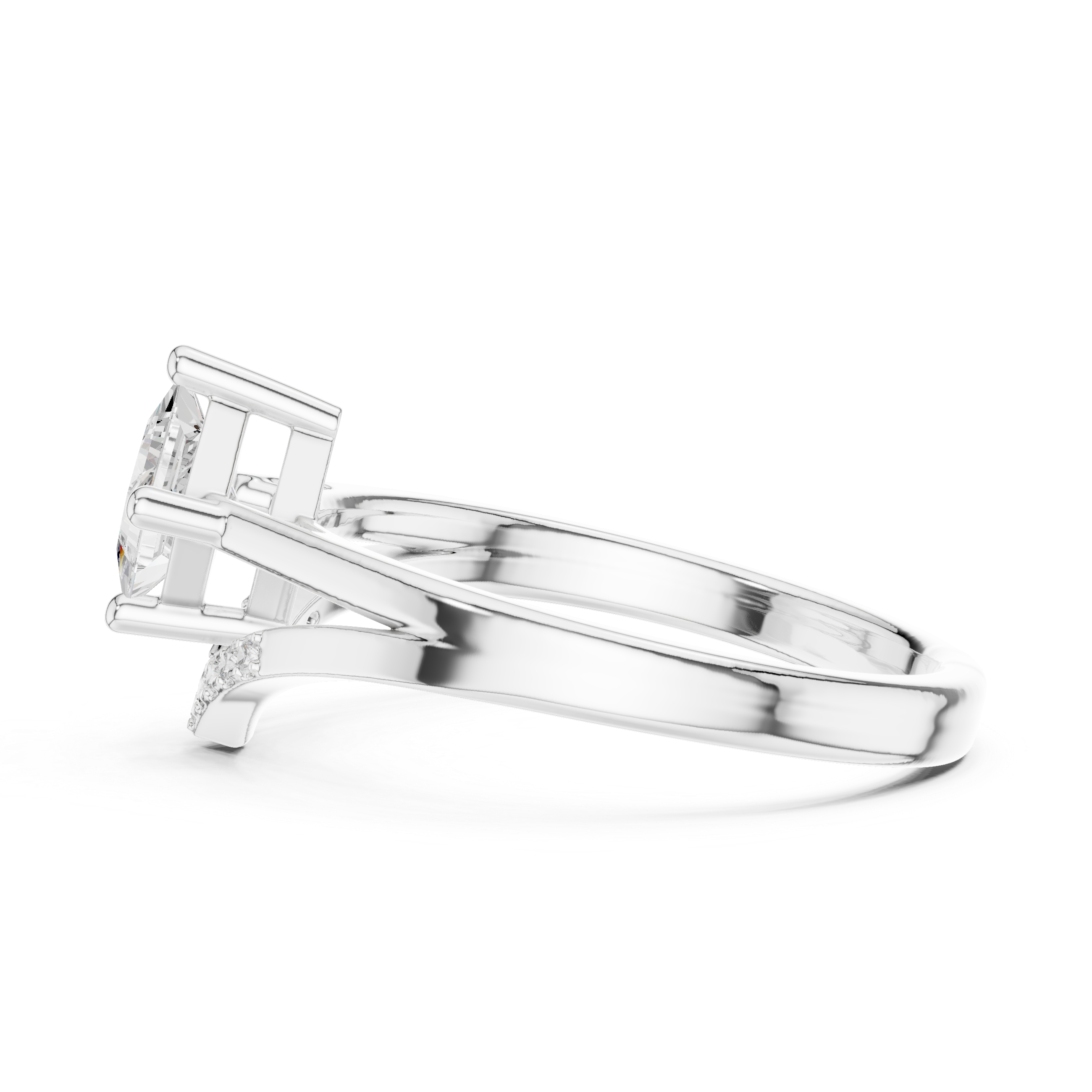 Baroque Bliss Lab Grown Diamond Ring