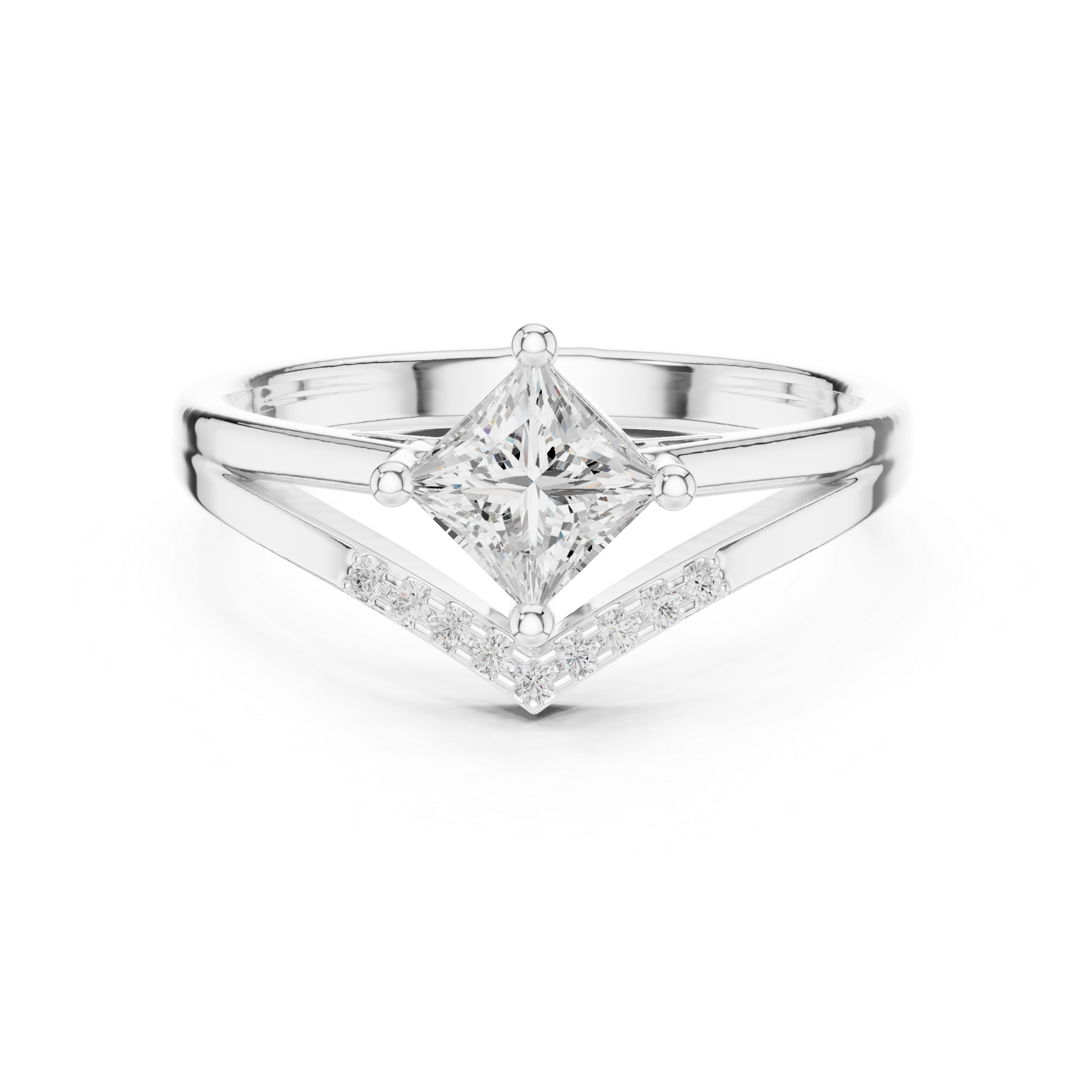 Baroque Bliss Lab Grown Diamond Ring