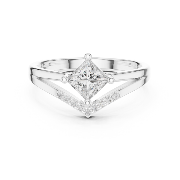 Baroque Bliss Lab Grown Diamond Ring