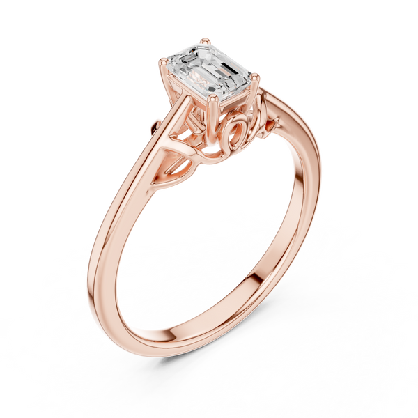Grace Glacial Lab Grown Diamond Ring