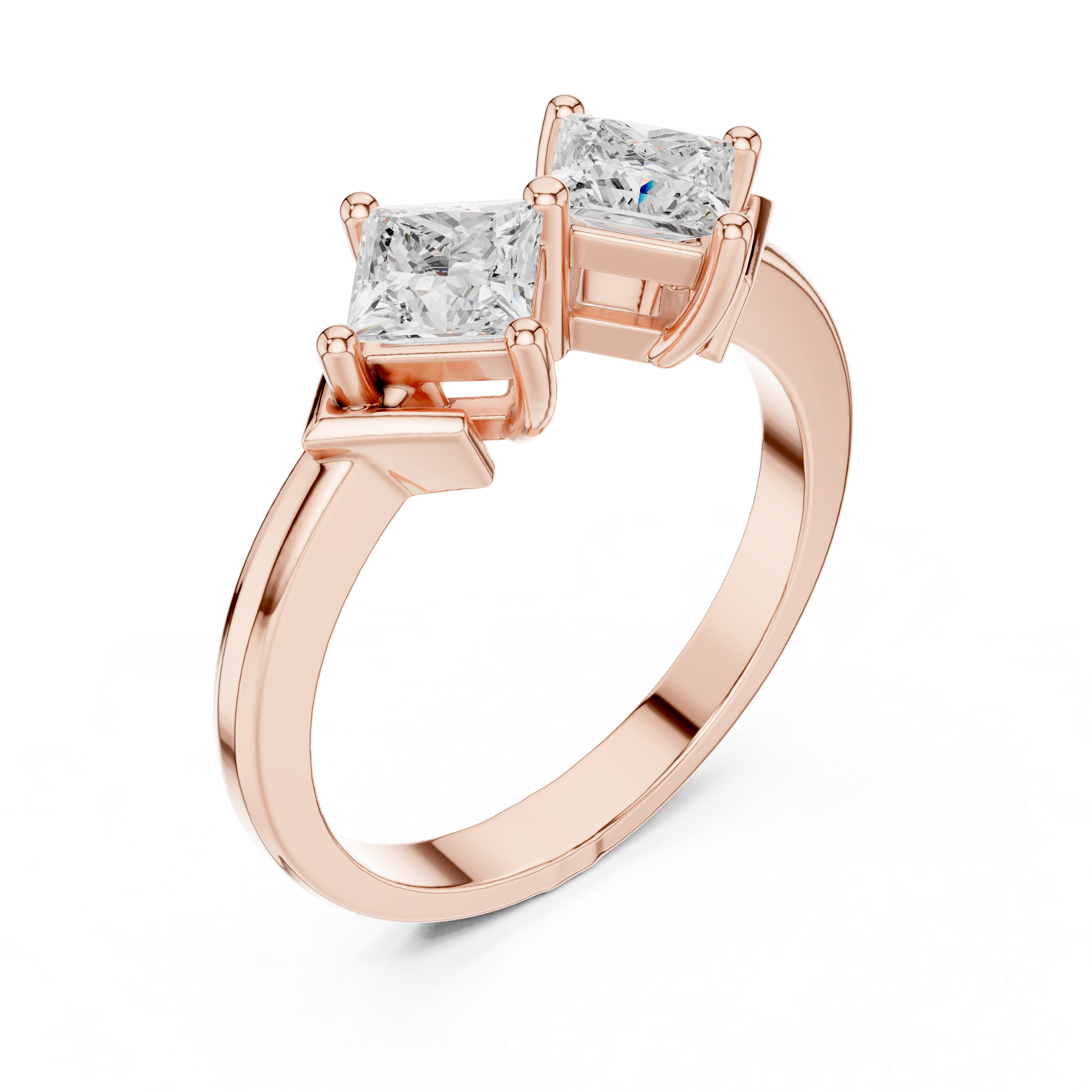 Queen Quiet Lab Grown Diamond Ring