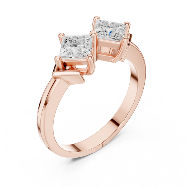 Queen Quiet Lab Grown Diamond Ring