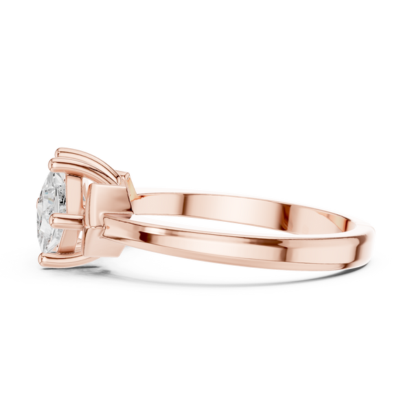 Queen Quiet Lab Grown Diamond Ring