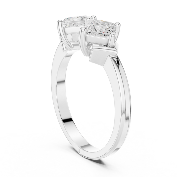 Queen Quiet Lab Grown Diamond Ring