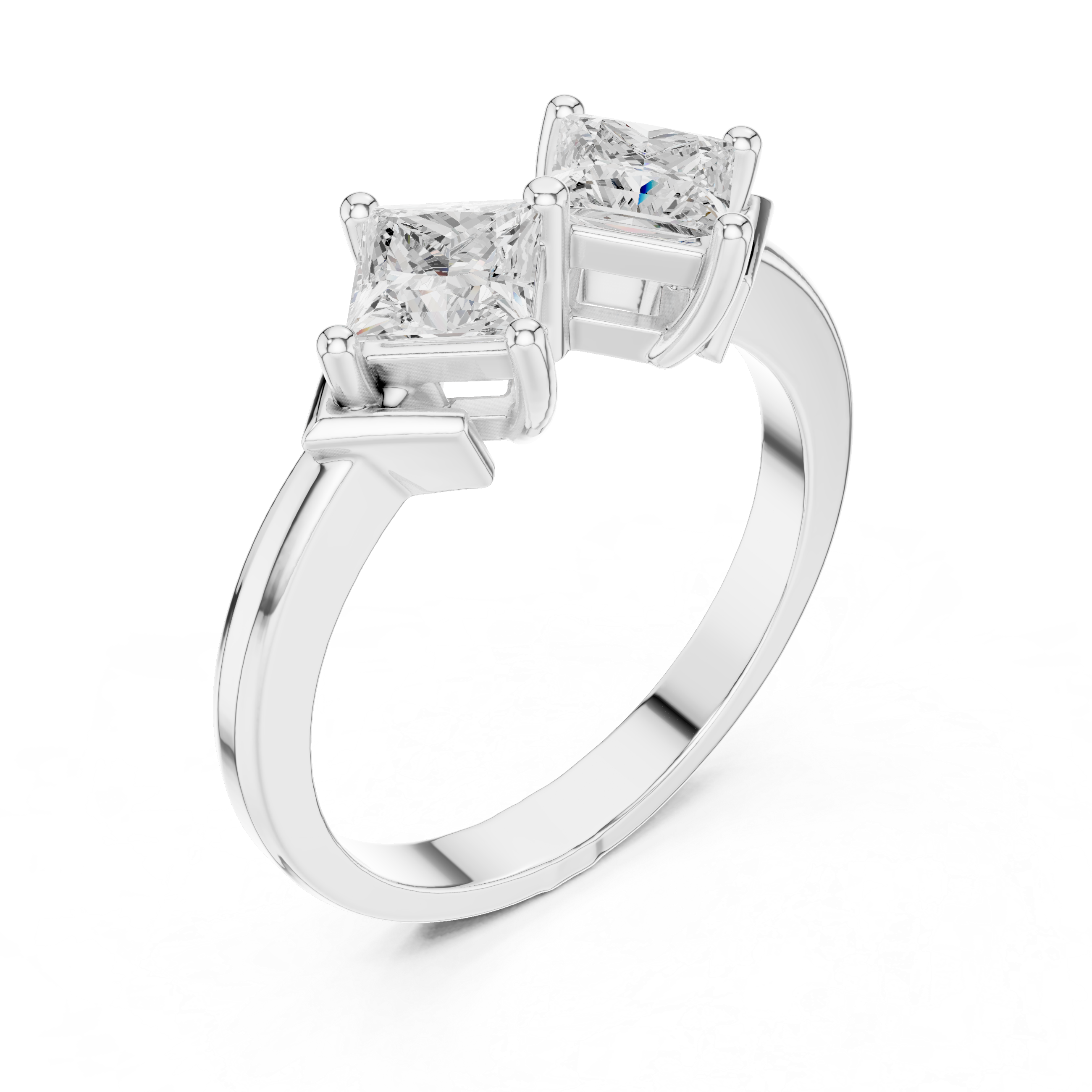 Queen Quiet Lab Grown Diamond Ring
