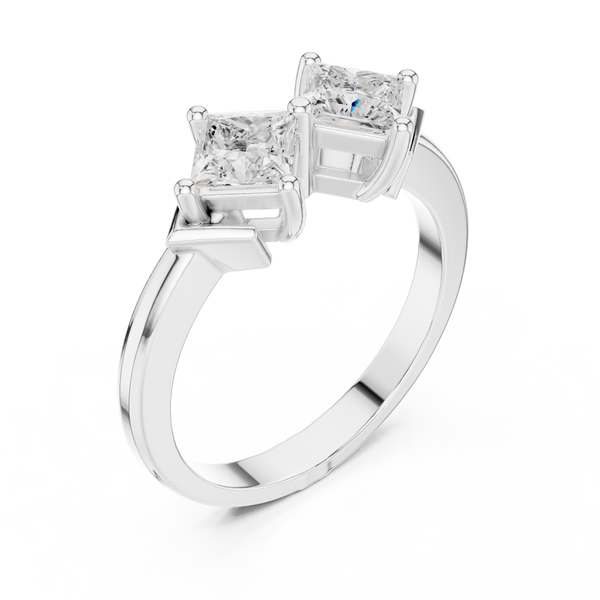 Queen Quiet Lab Grown Diamond Ring