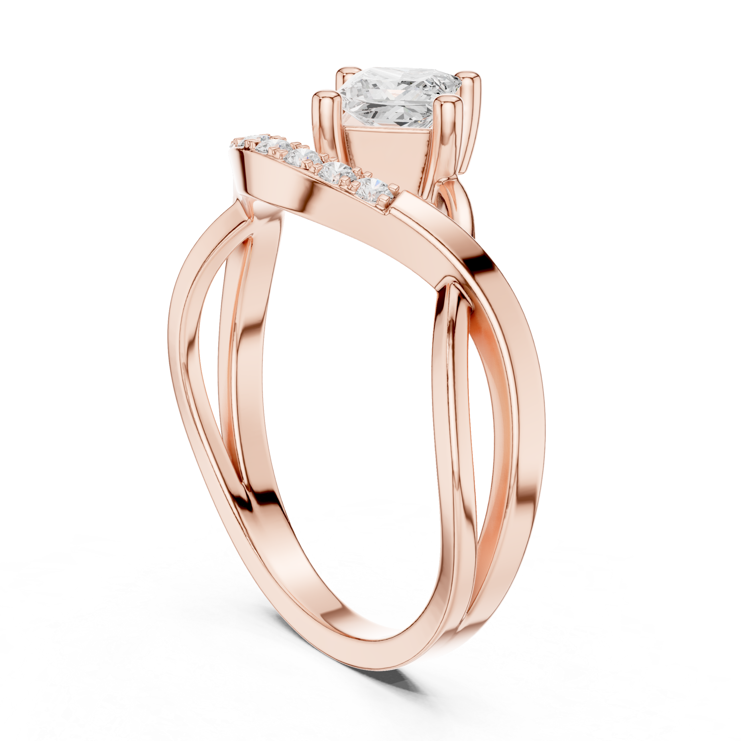 Bliss Baroque Lab Grown Diamond Ring