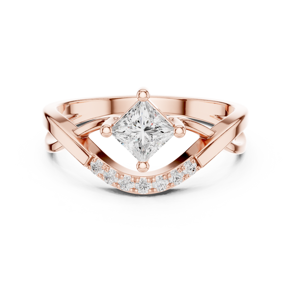 Bliss Baroque Lab Grown Diamond Ring