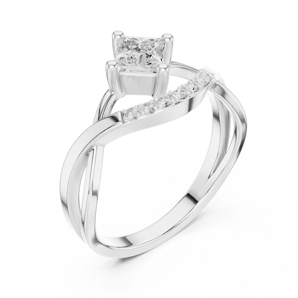 Bliss Baroque Lab Grown Diamond Ring