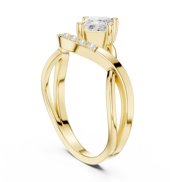 Bliss Baroque Lab Grown Diamond Ring