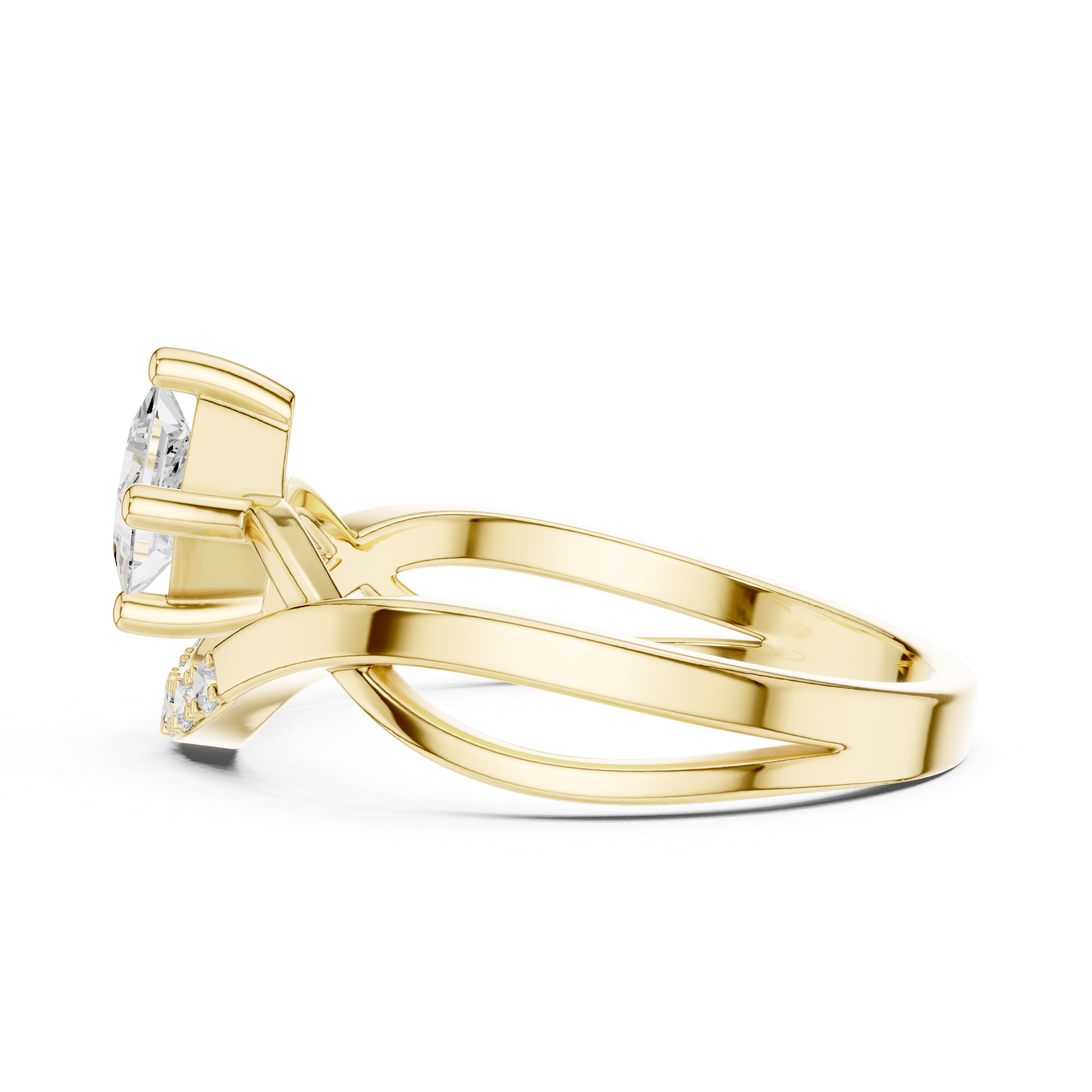Bliss Baroque Lab Grown Diamond Ring