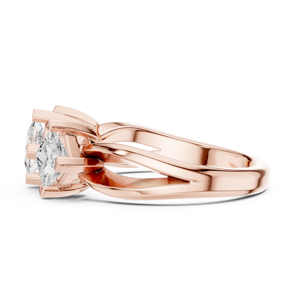 Dawn Dewdrop Lab Grown Diamond Ring