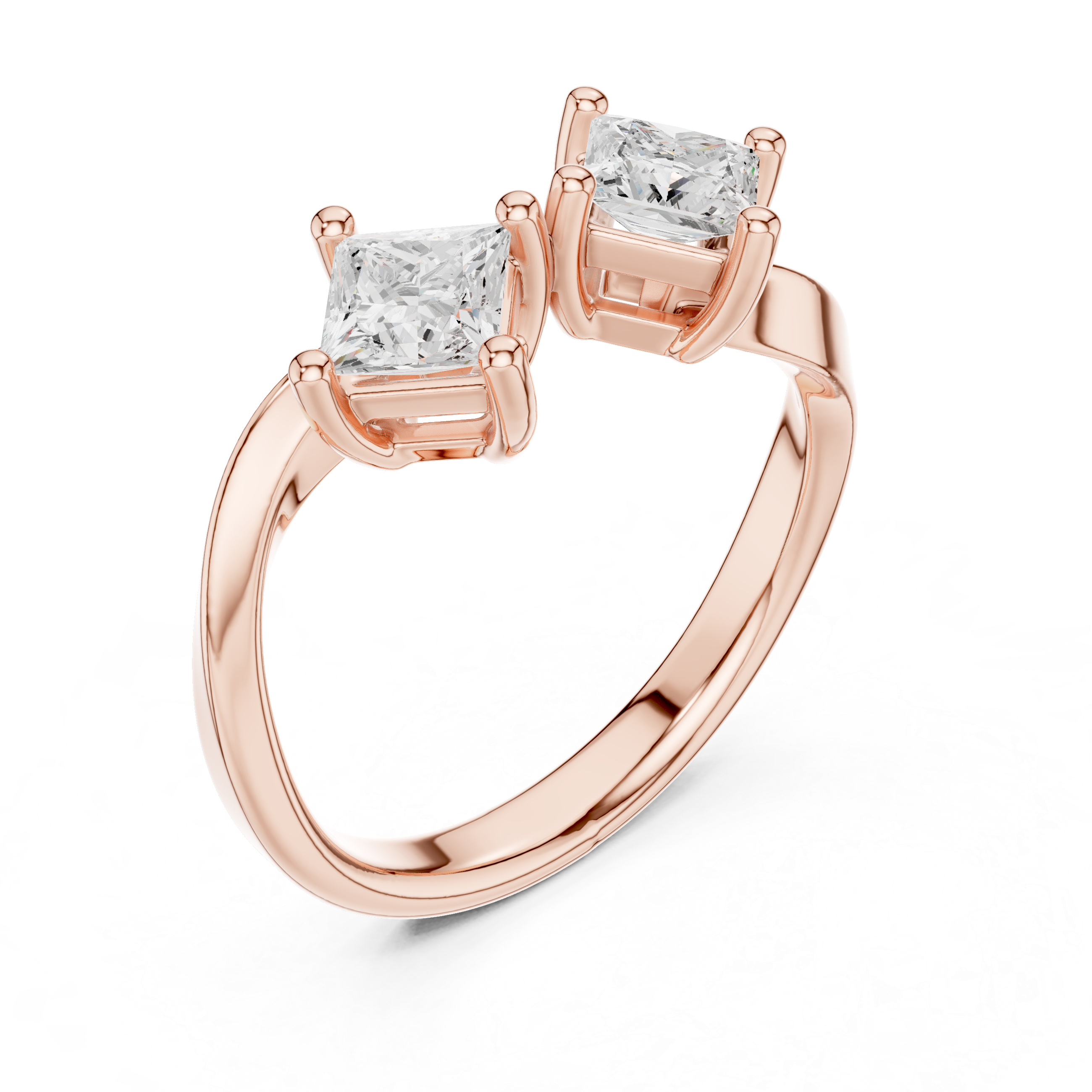 Tier Twilight Lab Grown Diamond Ring