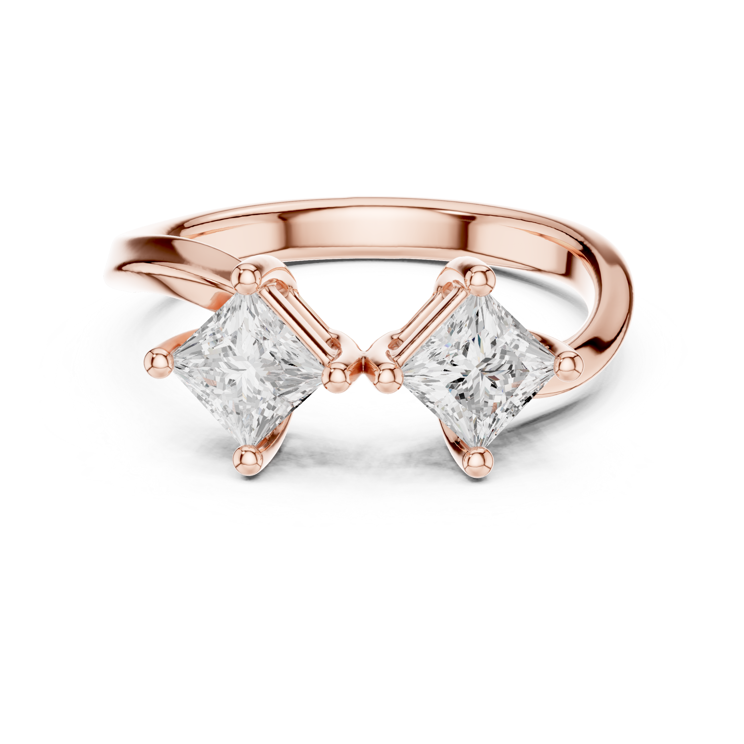 Tier Twilight Lab Grown Diamond Ring