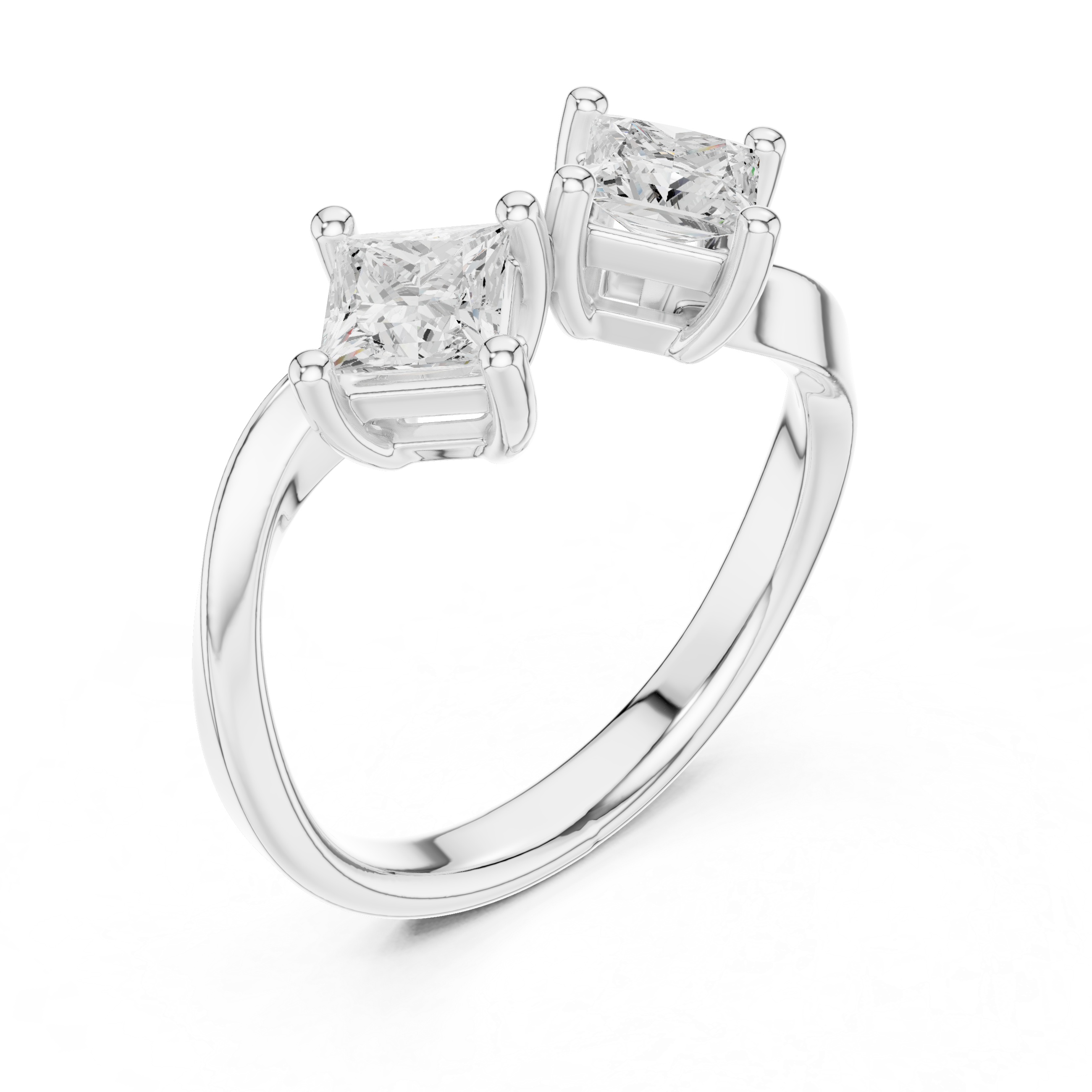 Tier Twilight Lab Grown Diamond Ring