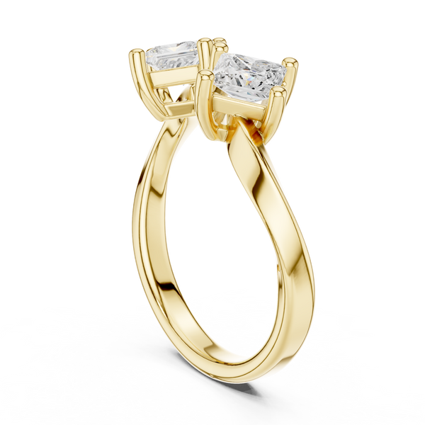 Tier Twilight Lab Grown Diamond Ring