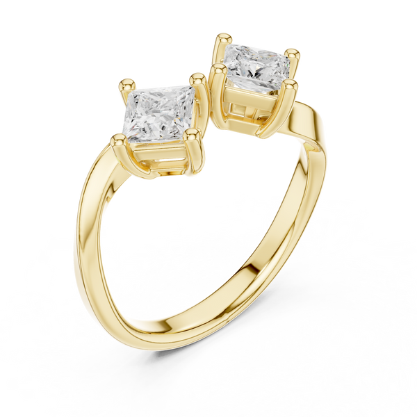 Tier Twilight Lab Grown Diamond Ring
