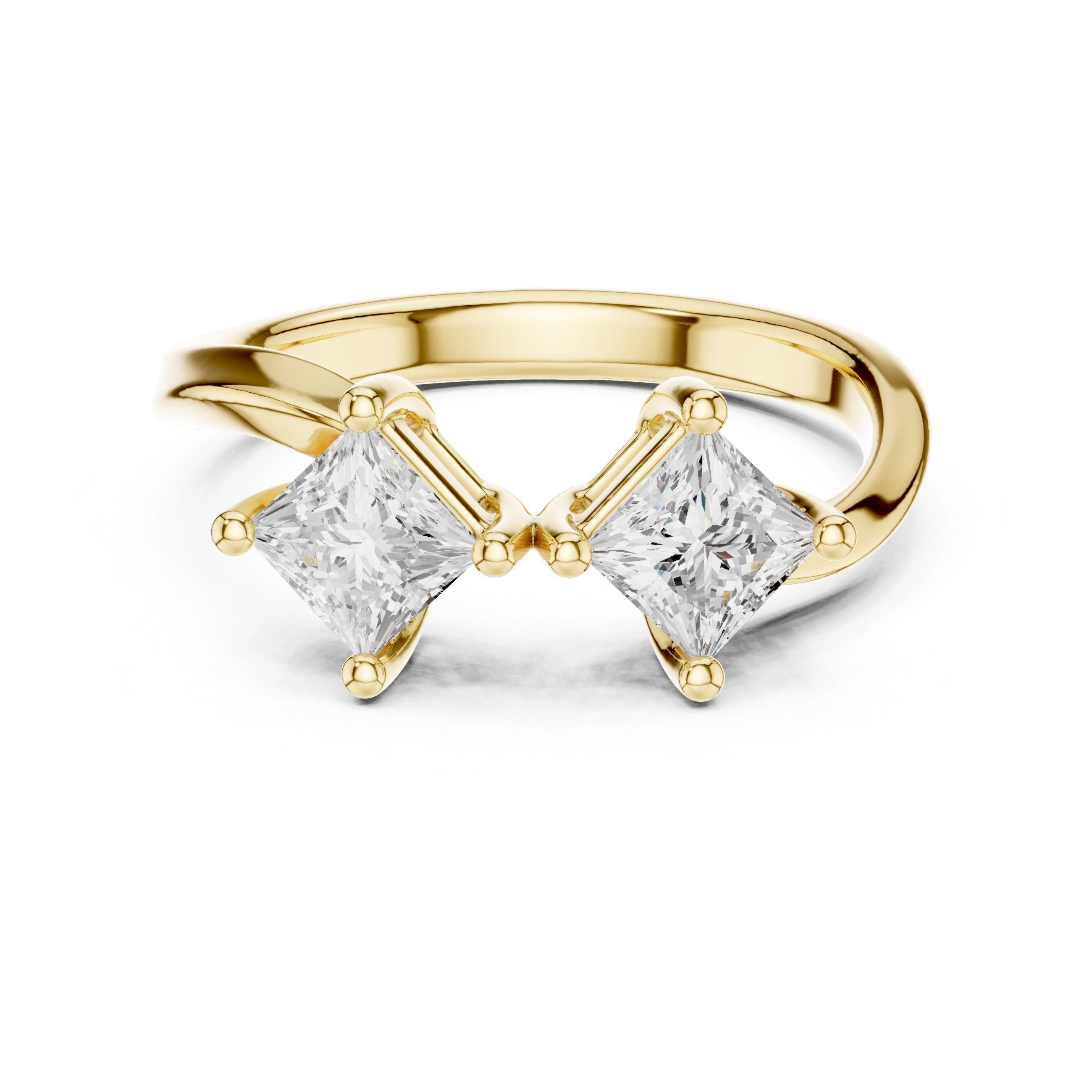 Tier Twilight Lab Grown Diamond Ring
