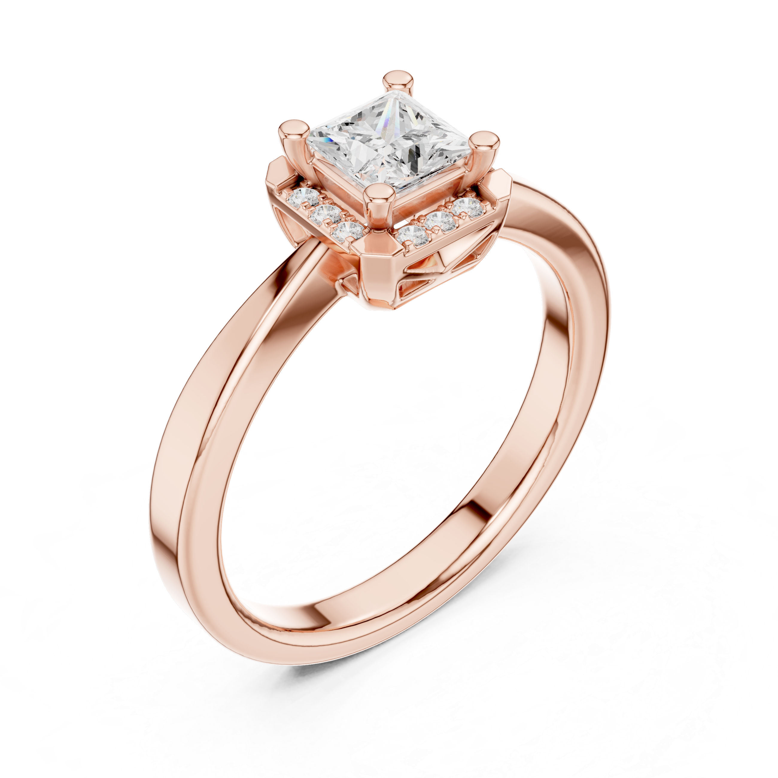 Winter Whisper Lab Grown Diamond Ring