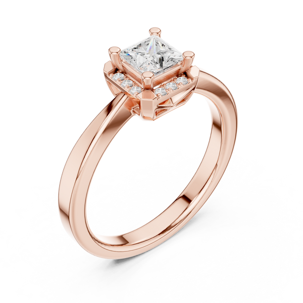 Winter Whisper Lab Grown Diamond Ring