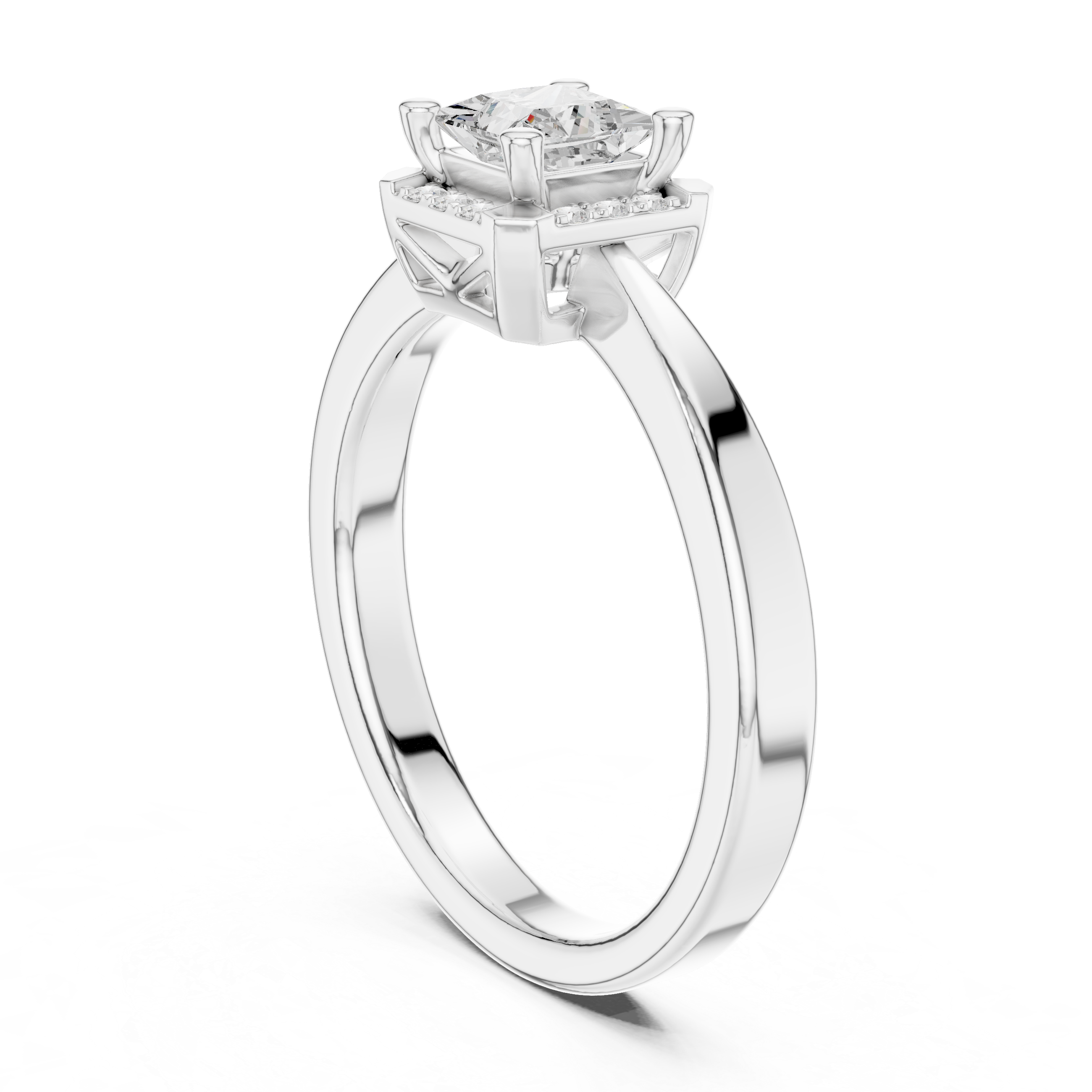 Winter Whisper Lab Grown Diamond Ring