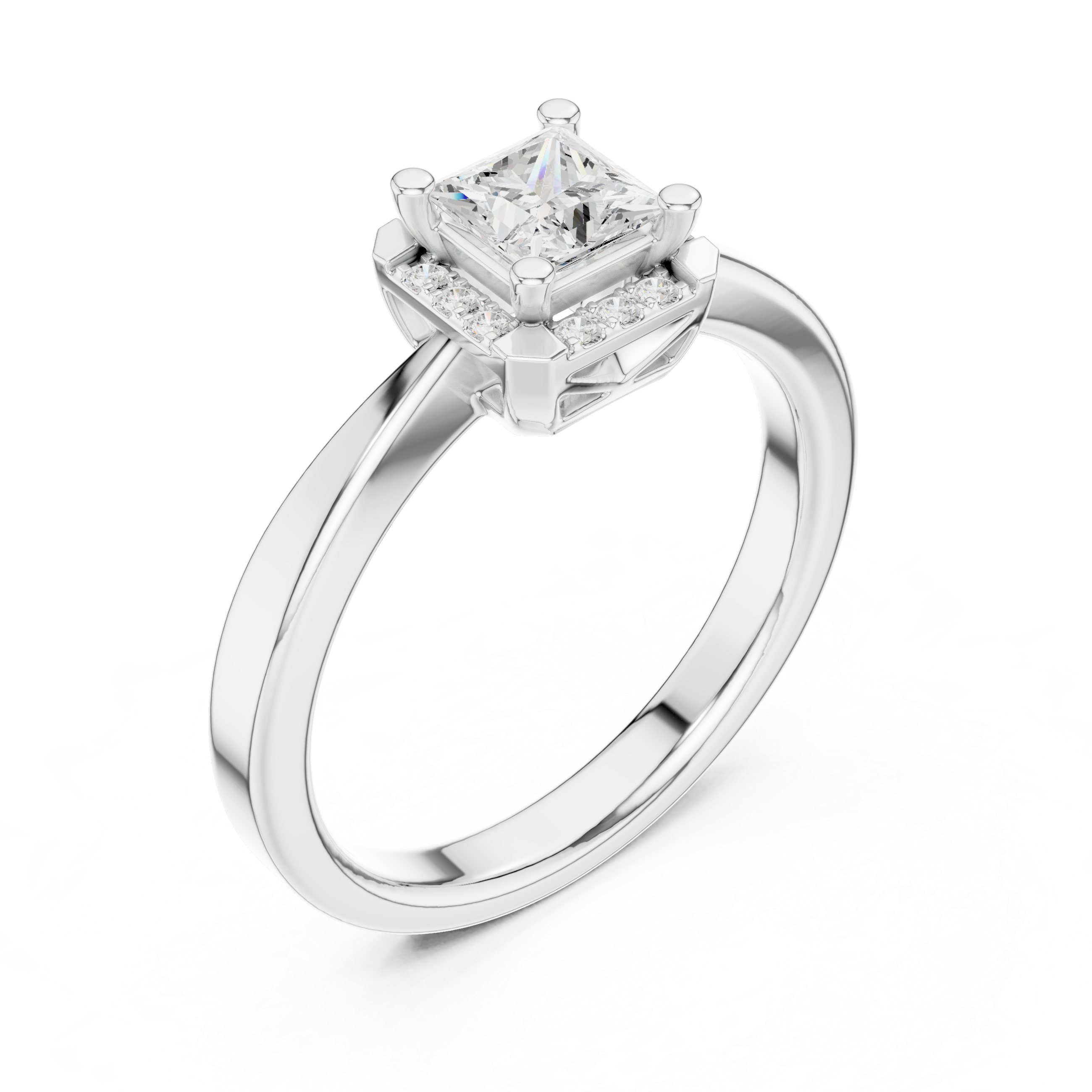 Winter Whisper Lab Grown Diamond Ring
