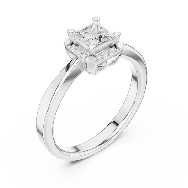 Winter Whisper Lab Grown Diamond Ring