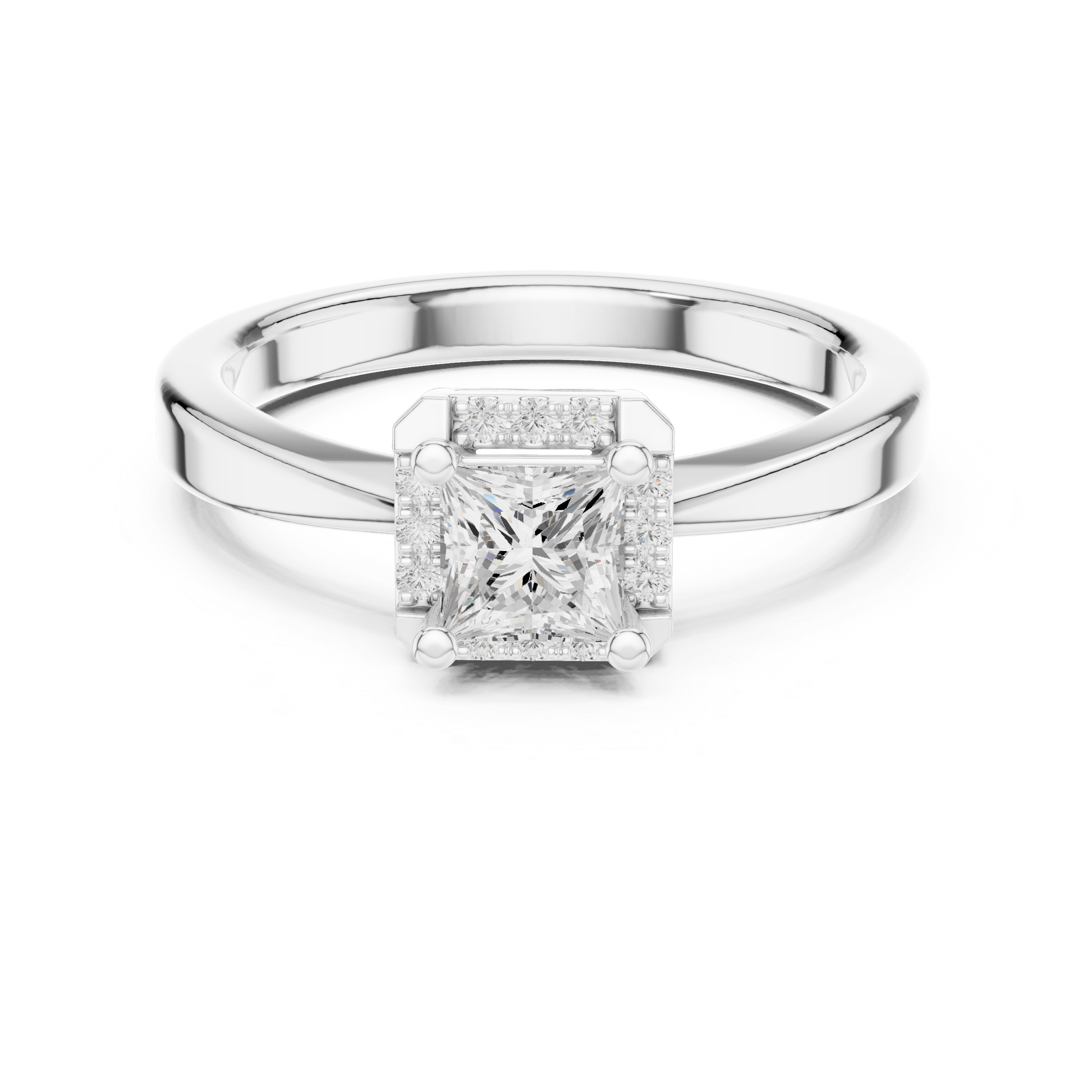 Winter Whisper Lab Grown Diamond Ring