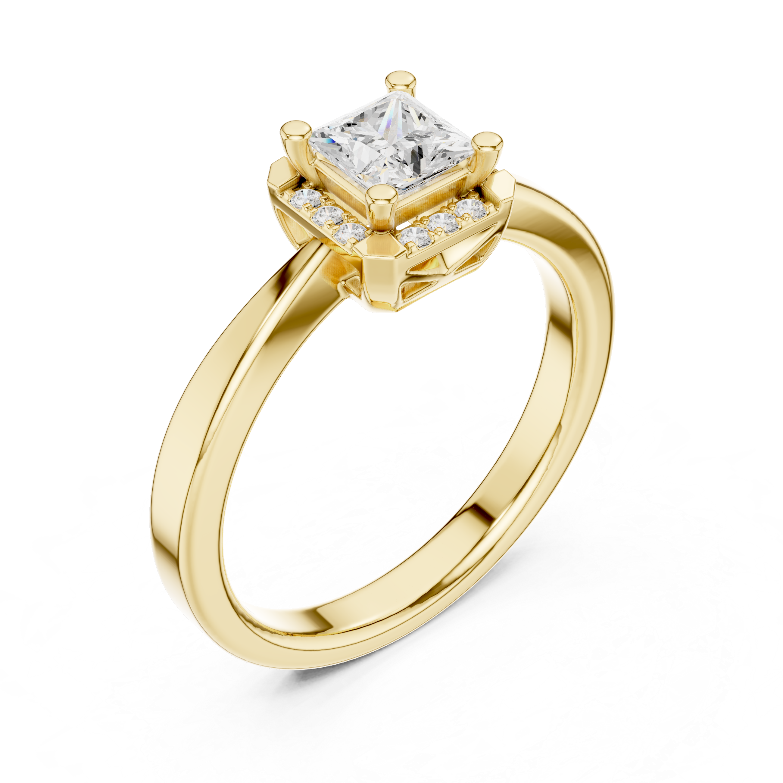 Winter Whisper Lab Grown Diamond Ring