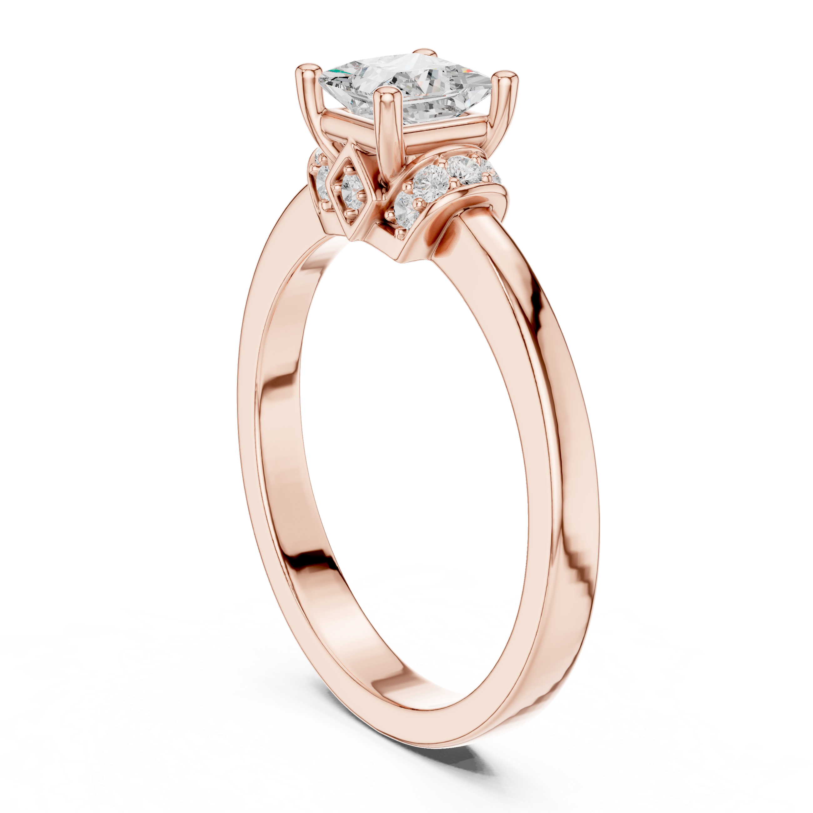 Horizon Halo Lab Grown Diamond Ring