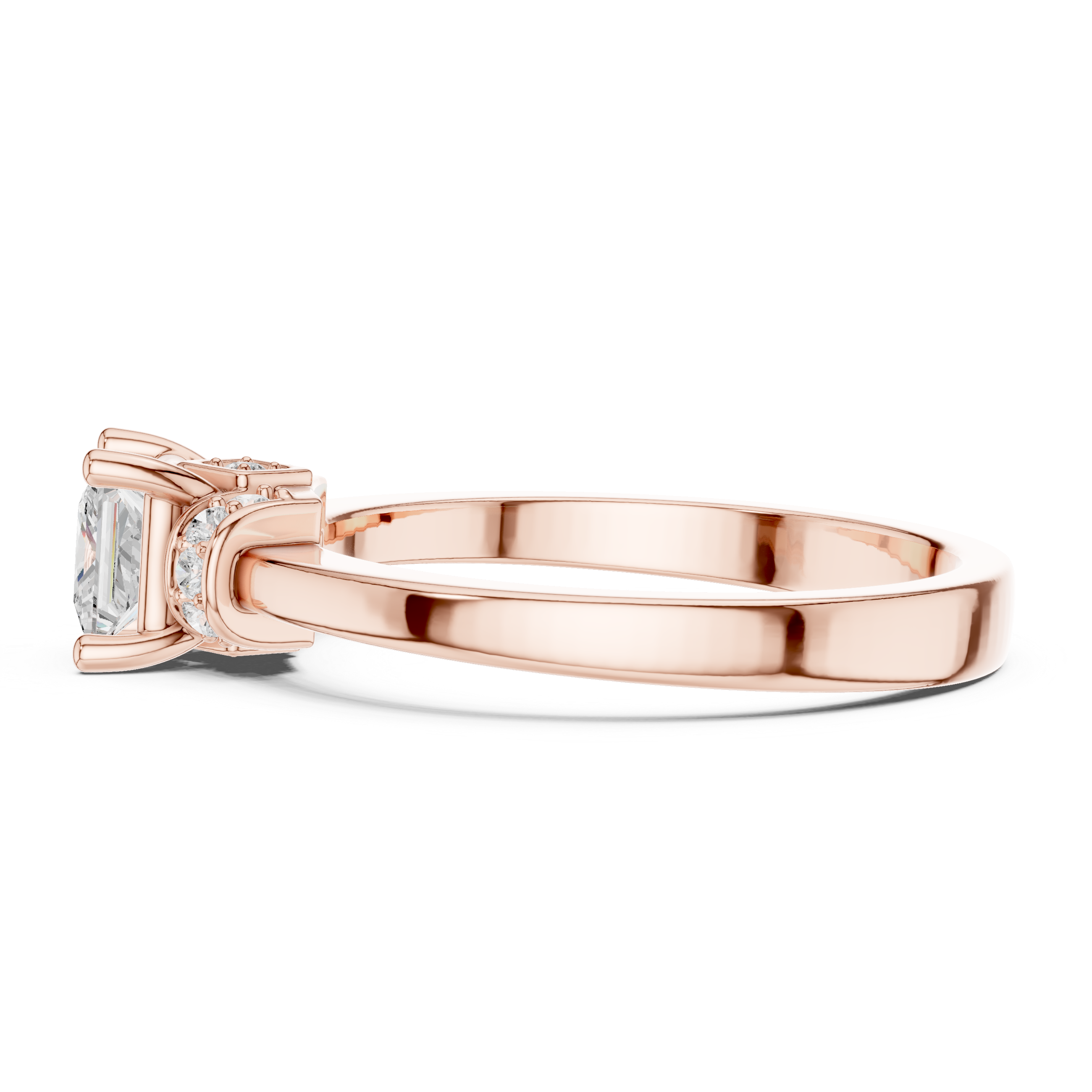Horizon Halo Lab Grown Diamond Ring