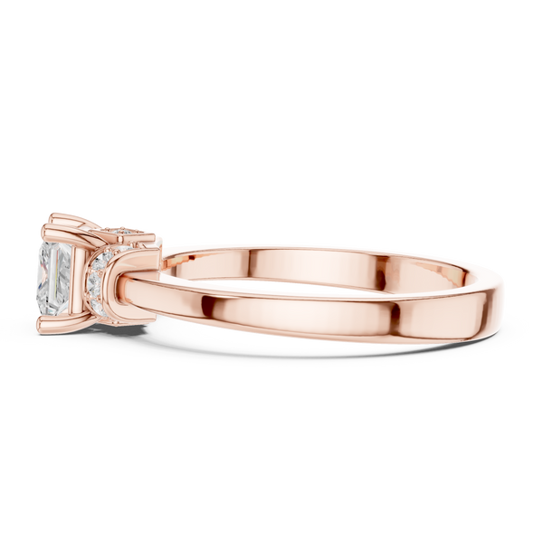 Horizon Halo Lab Grown Diamond Ring