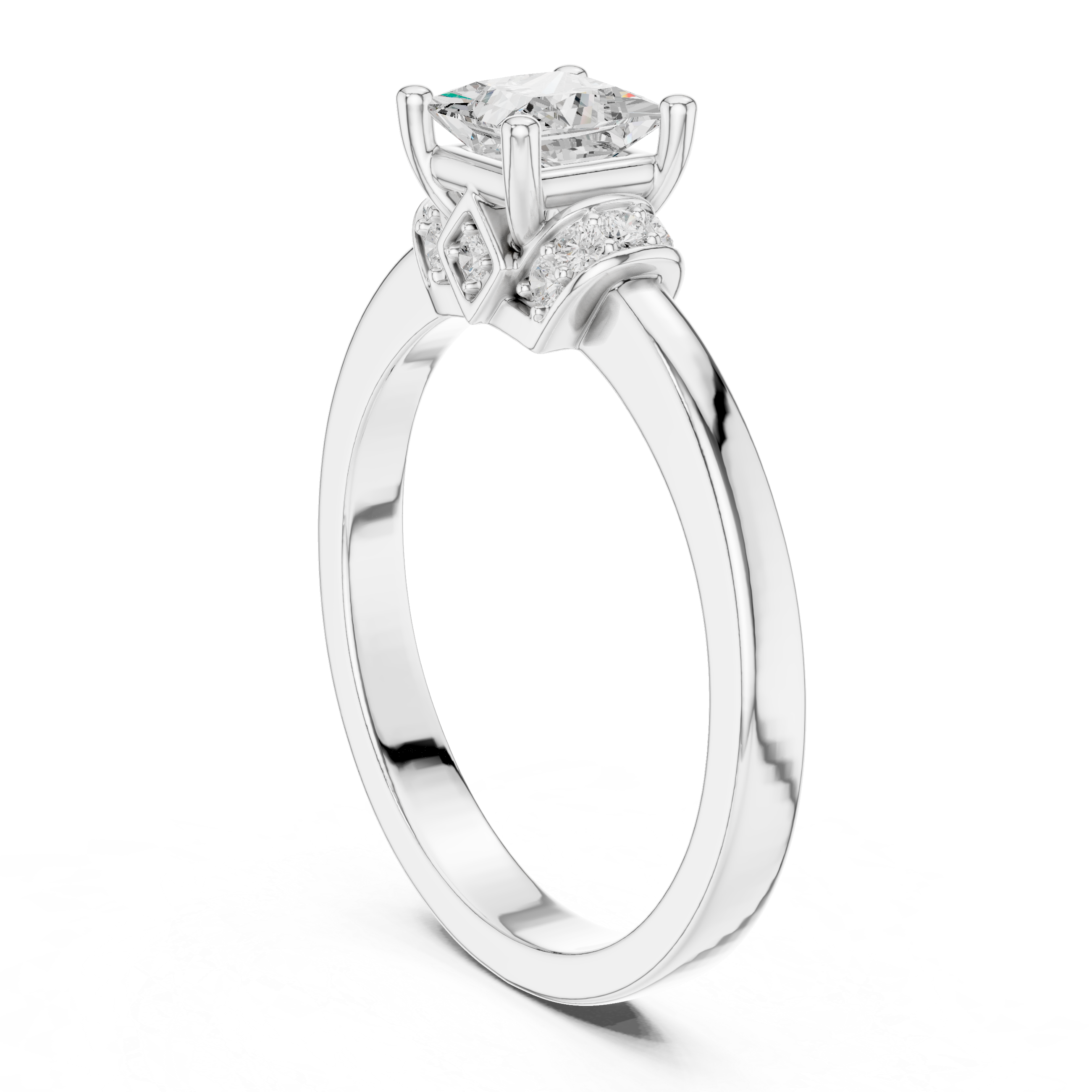 Horizon Halo Lab Grown Diamond Ring