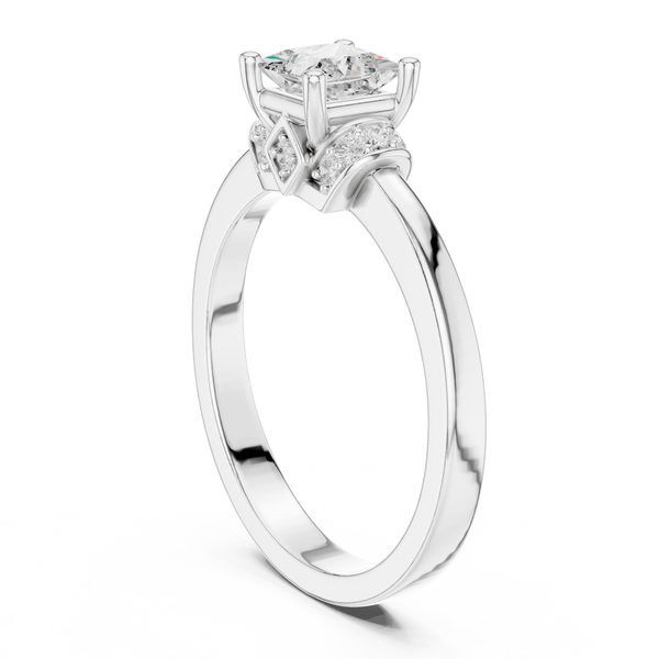 Horizon Halo Lab Grown Diamond Ring
