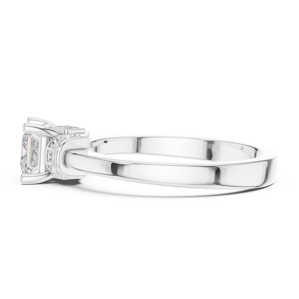 Horizon Halo Lab Grown Diamond Ring