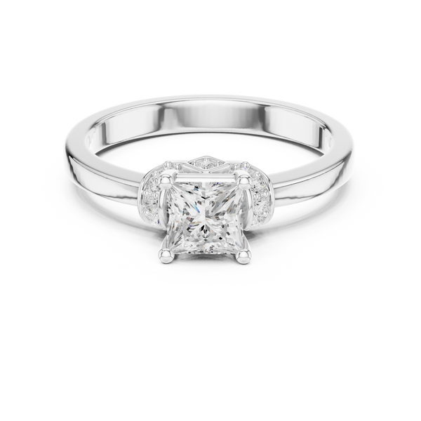 Horizon Halo Lab Grown Diamond Ring