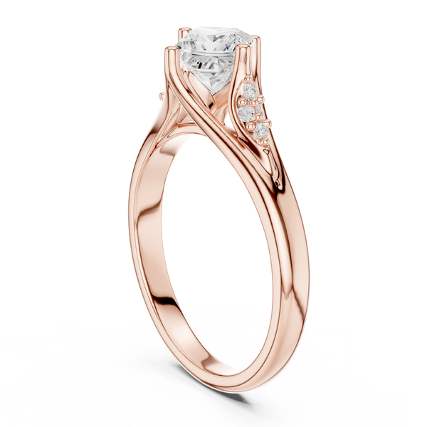 Pure Pearl Lab Grown Diamond Ring
