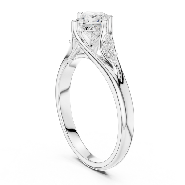 Pure Pearl Lab Grown Diamond Ring