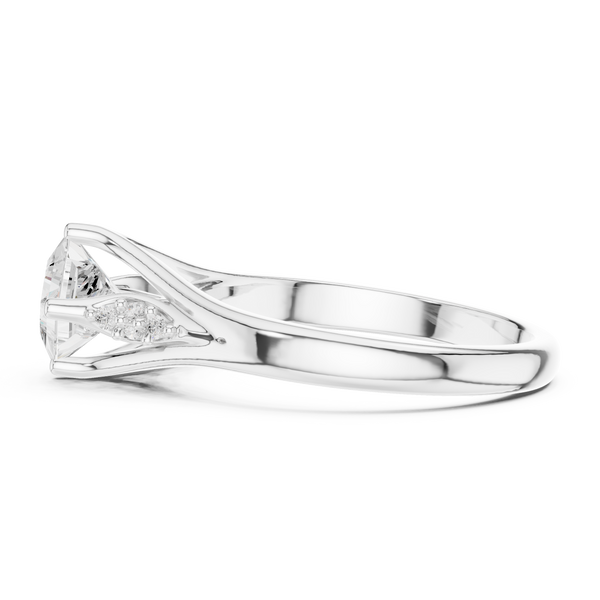 Pure Pearl Lab Grown Diamond Ring