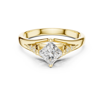 Pure Pearl Lab Grown Diamond Ring