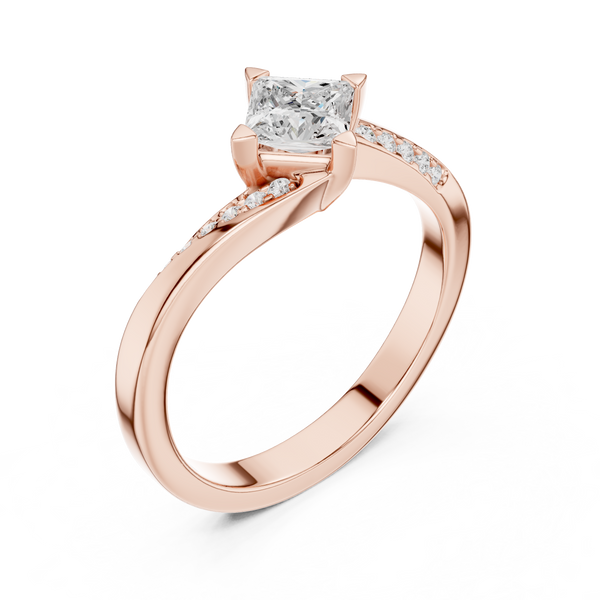 Opal Oasis Lab Grown Diamond Ring