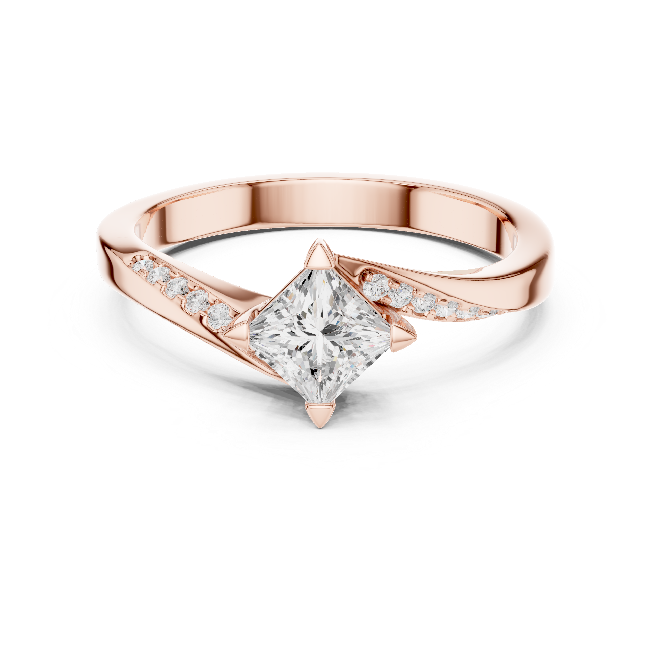 Opal Oasis Lab Grown Diamond Ring