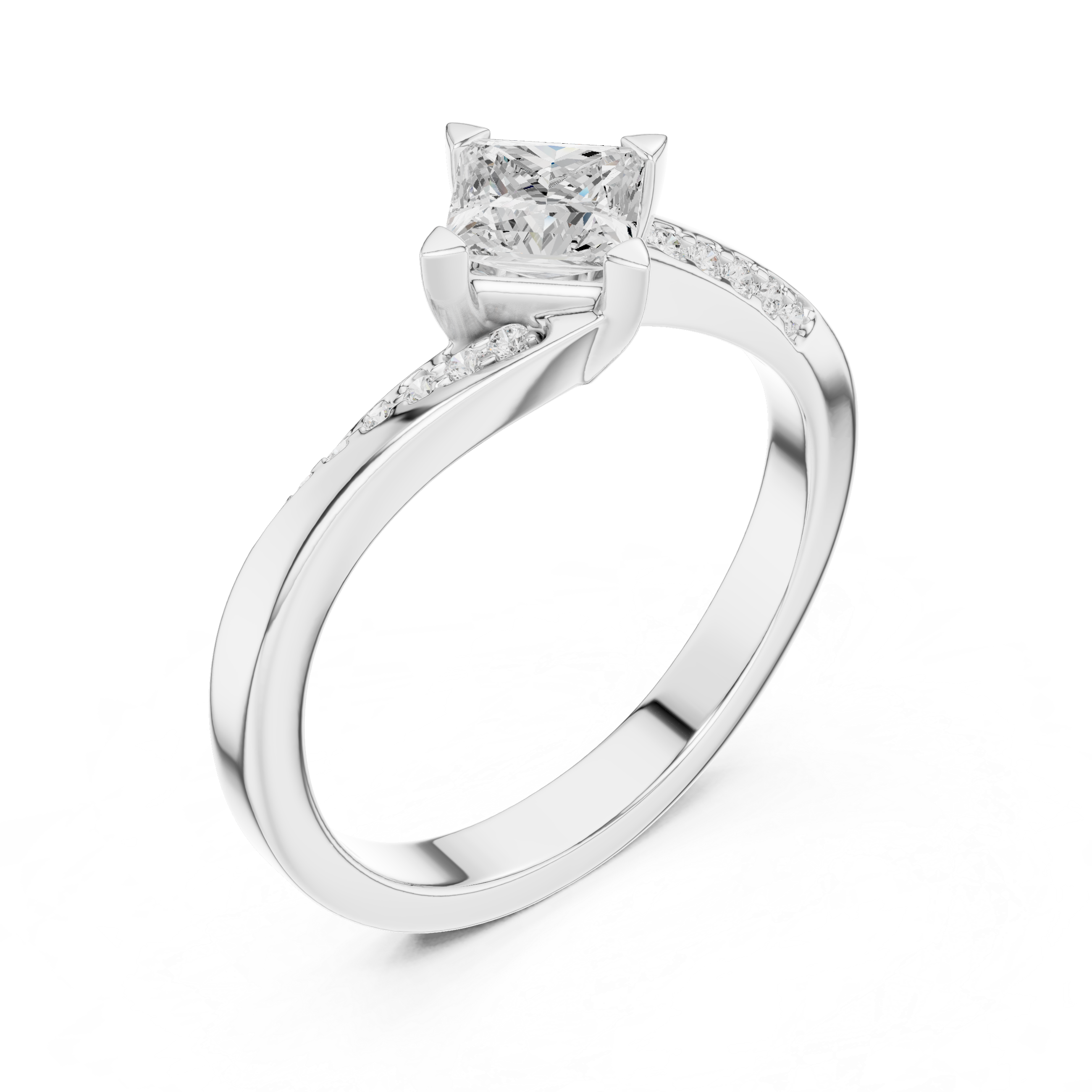 Opal Oasis Lab Grown Diamond Ring