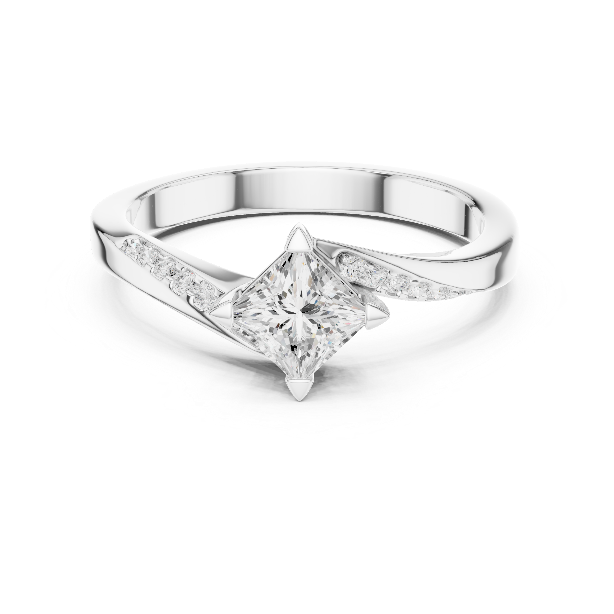 Opal Oasis Lab Grown Diamond Ring