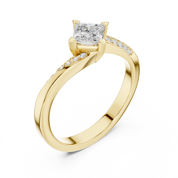 Opal Oasis Lab Grown Diamond Ring