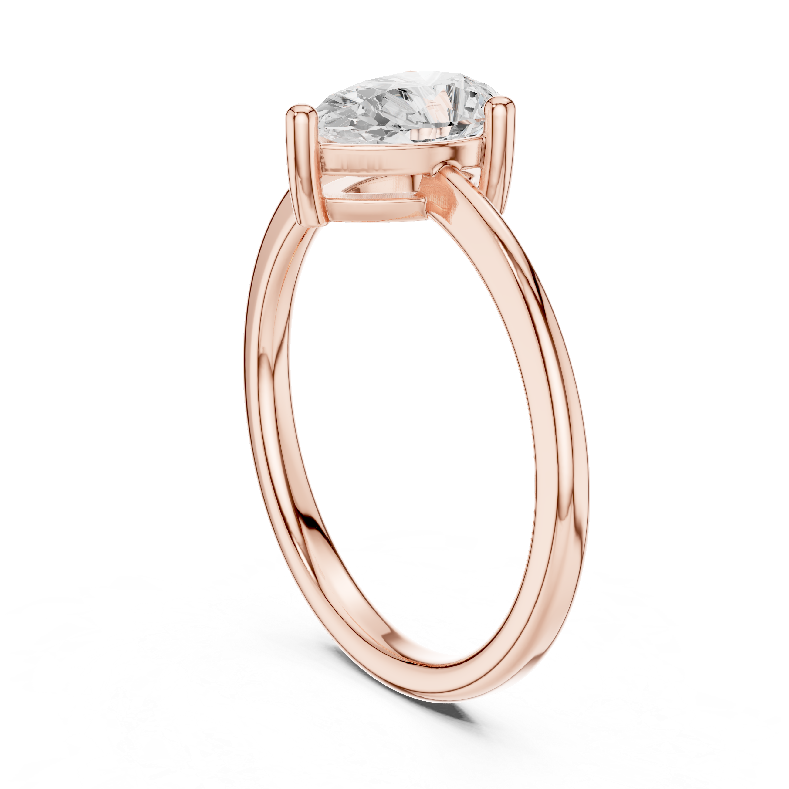Timeless Topaz Lab Grown Diamond Ring