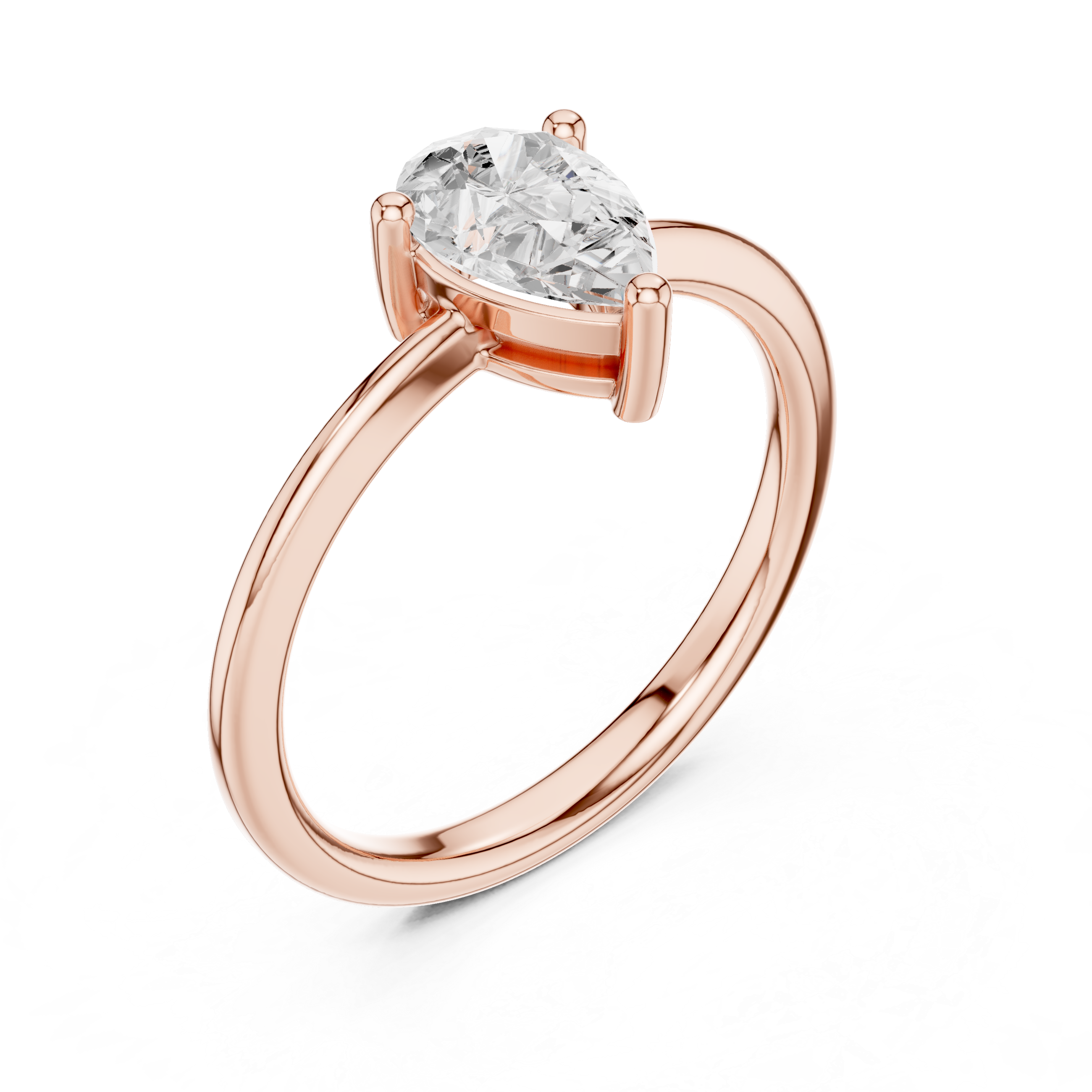 Timeless Topaz Lab Grown Diamond Ring