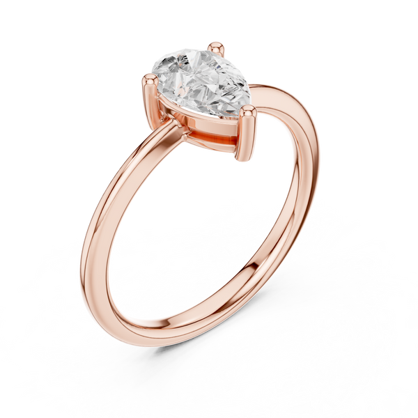 Timeless Topaz Lab Grown Diamond Ring