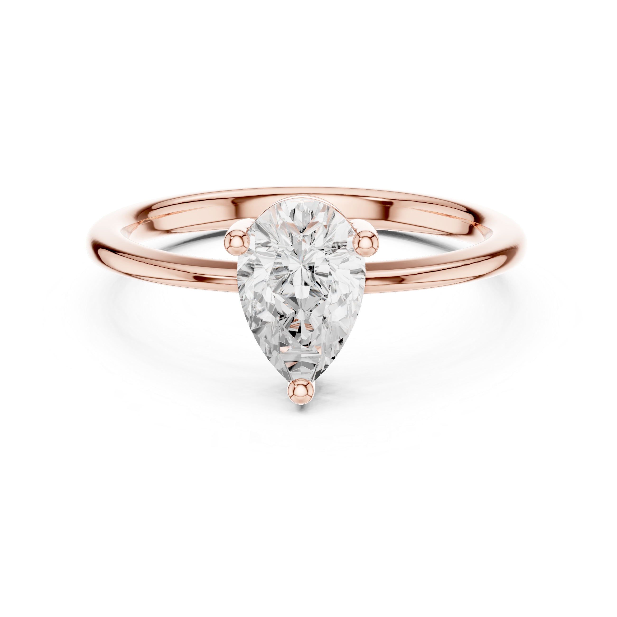 Timeless Topaz Lab Grown Diamond Ring